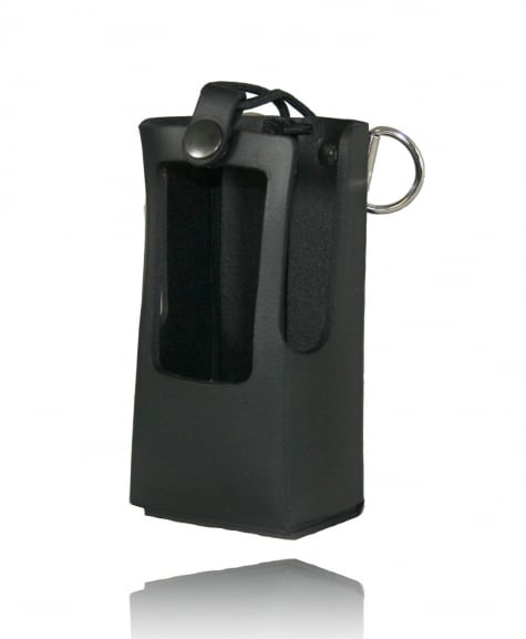 Boston Leather Firefighter's Radio Holder for Kenwood NX200/300