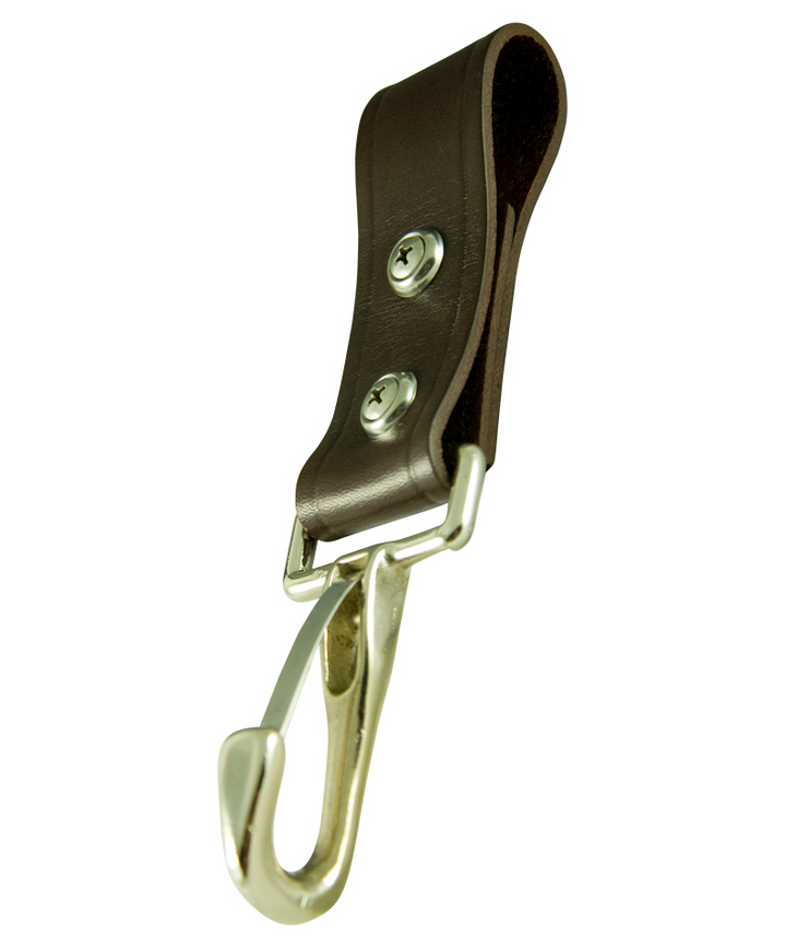 Equipment Hook Attachment for Firefighter Truckman's Belt (Black) - 6548