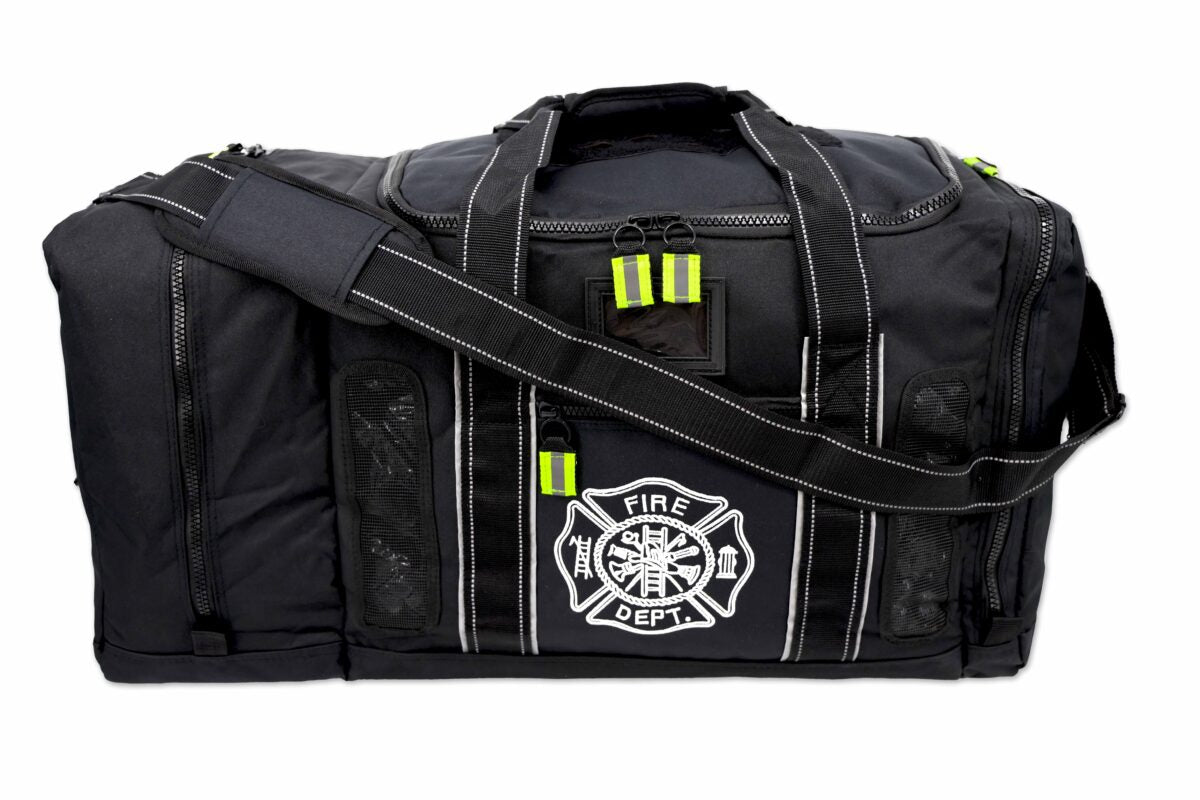 Lightning X Quad-Vent Turnout Gear Bag w/ Helmet Compartment & Mesh Vents - LXFB45M
