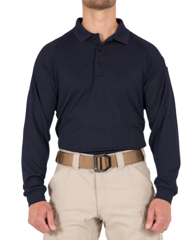 First Tactical Men's Performance Long Sleeve Polo 111503