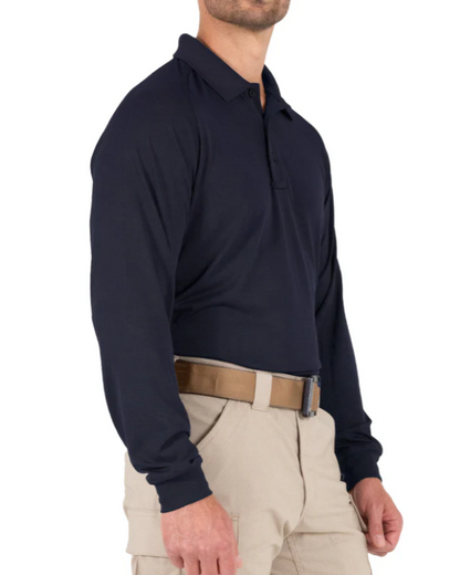 First Tactical Men's Performance Long Sleeve Polo 111503
