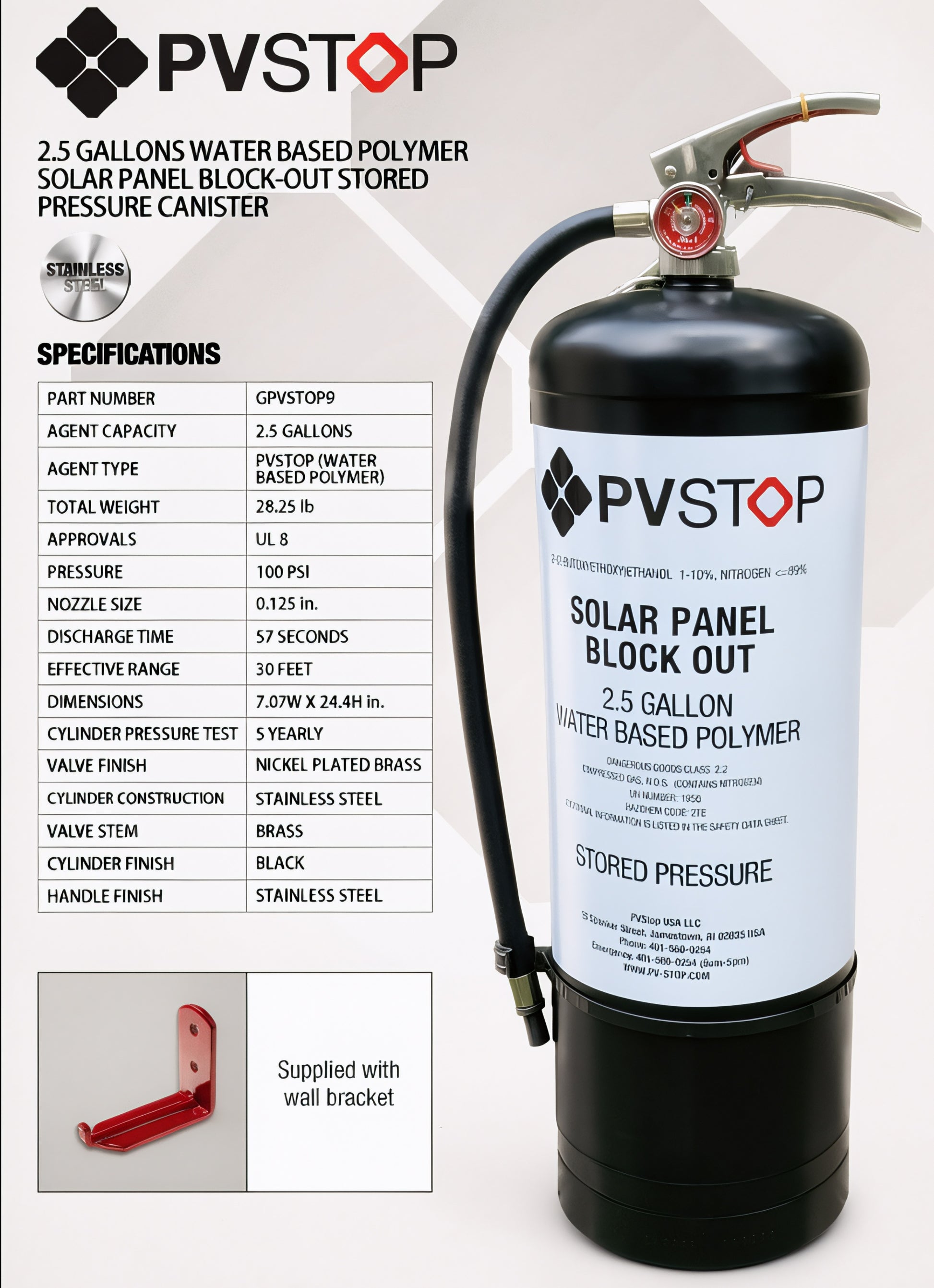 PVSTOP Solar Panel Block Out Spray