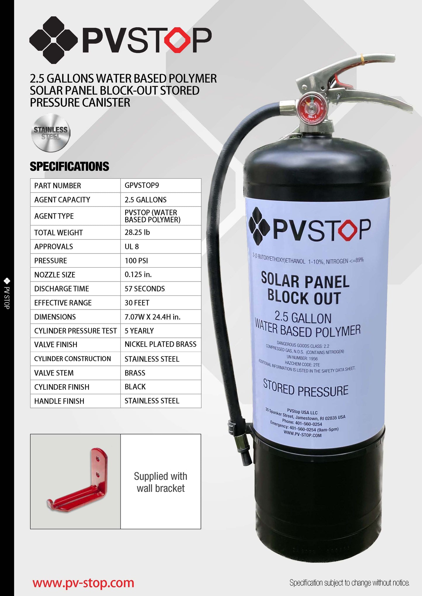 PVSTOP Solar Panel Block Out Spray
