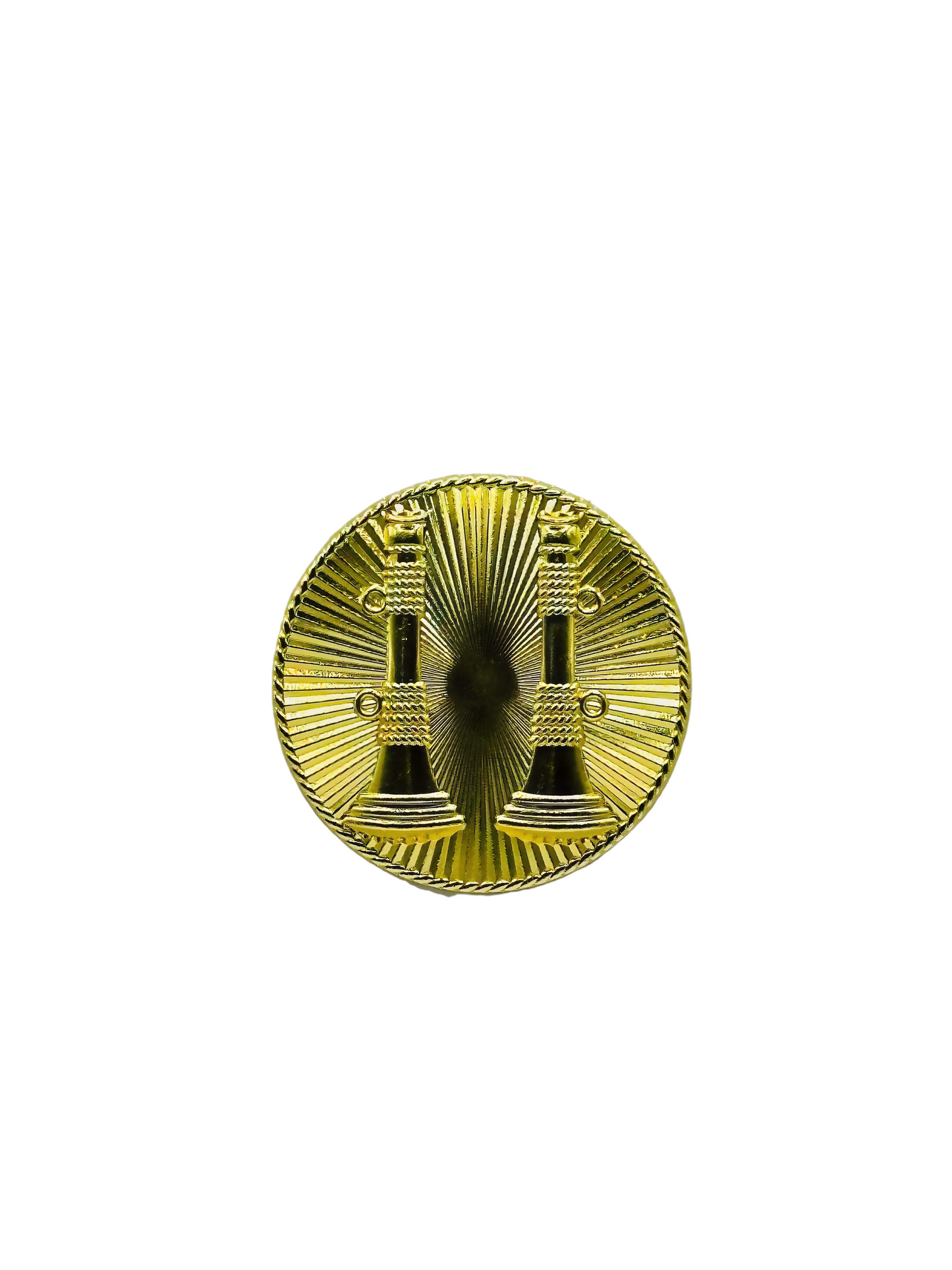 Two Side By Side Bugles Ornament - F10/F21