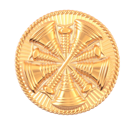 5 Crossed Bugles Ornament - F7/F18