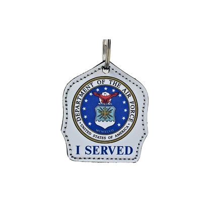 Specialty  "I Served" Mini Key Ring