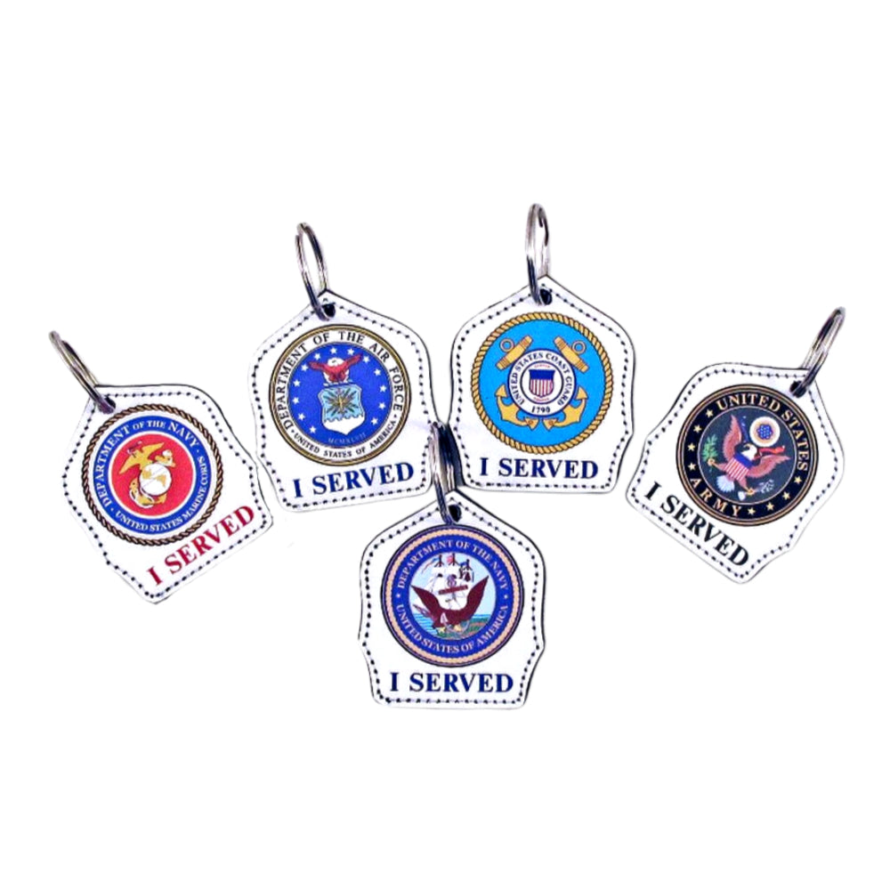 Specialty  "I Served" Mini Key Ring