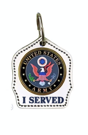 Specialty  "I Served" Mini Key Ring