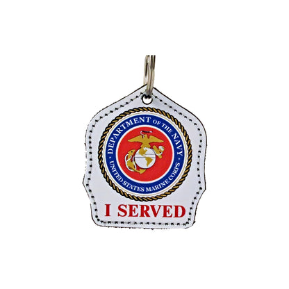 Specialty  "I Served" Mini Key Ring