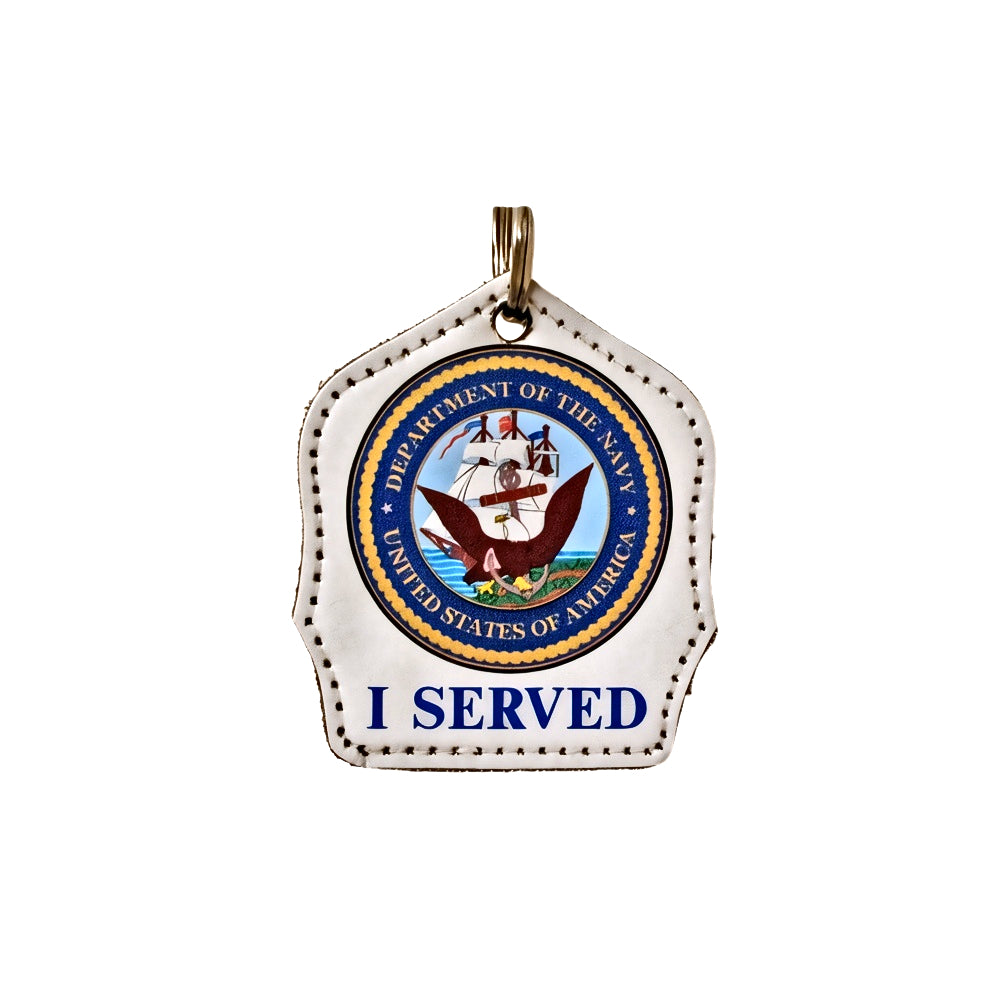 Specialty  "I Served" Mini Key Ring