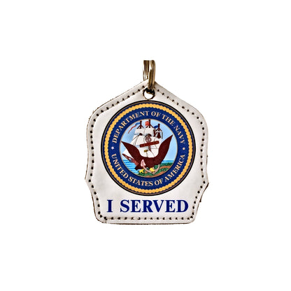 Specialty  "I Served" Mini Key Ring