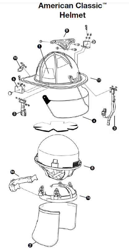LION Thumbwheel Faceshield Fastener for 4" Faceshield - LFH1027