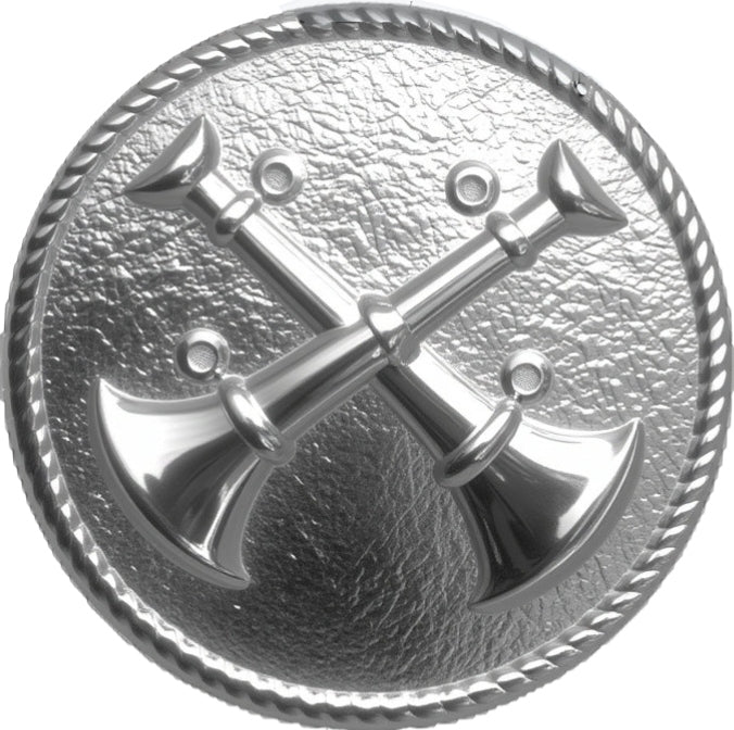 2 Crossed Bugles Ornament - F9/F20