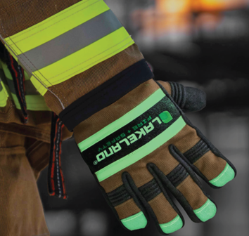 Lakeland Ultimate Glow PBI Gauntlet Glove - NFPA3200