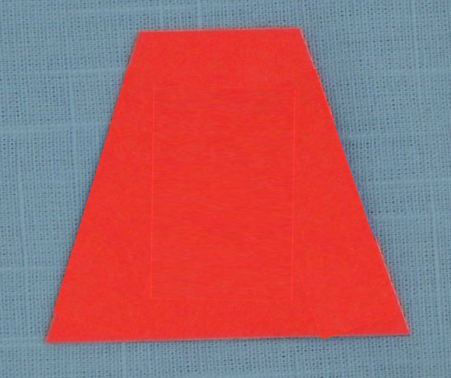 LION Reflective Tetrahedrons - Red-Orange (Set of 8) - LFH940