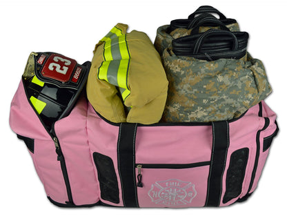 Lightning X Quad-Vent Turnout Gear Bag w/ Helmet Compartment & Mesh Vents - LXFB45M