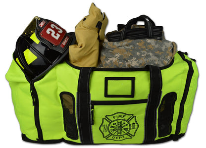 Lightning X Quad-Vent Turnout Gear Bag w/ Helmet Compartment & Mesh Vents - LXFB45M