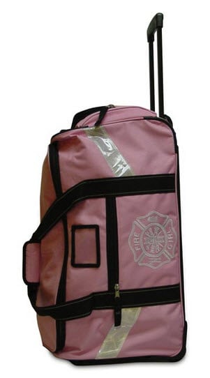 Lightning X Deluxe XXXL Ladies Turnout Gear Bag w/ Wheels - LXFB60WD-P