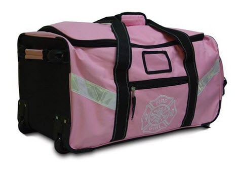 Lightning X Deluxe XXXL Ladies Turnout Gear Bag w/ Wheels - LXFB60WD-P