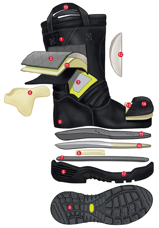 Globe Magnum Structural Supreme 14" Pull On Boot - 1201420