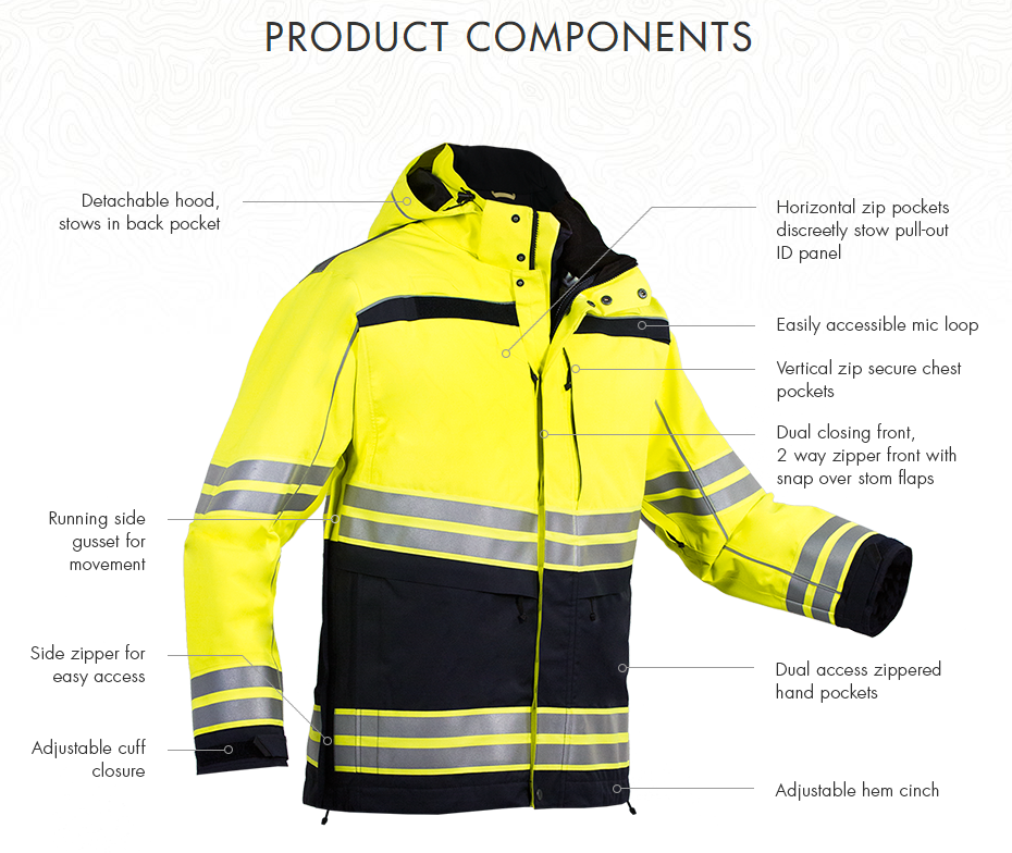 First Tactical Men's Tactix High-Vis Parka - 118505