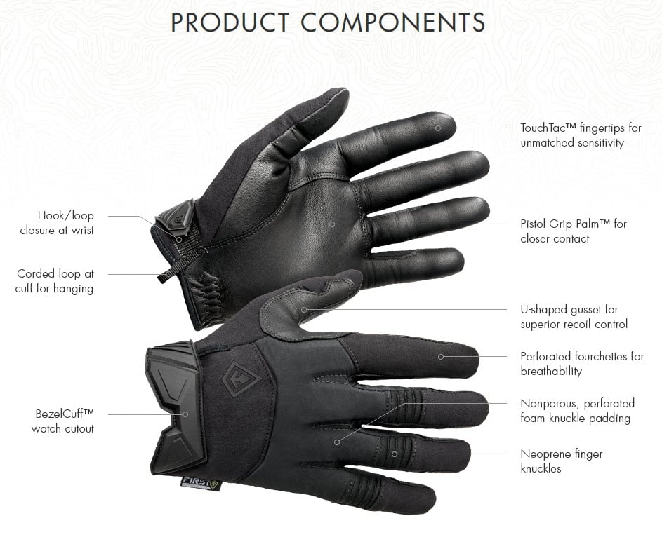 First Tactical Men's Medium Duty Padded Glove - 150005