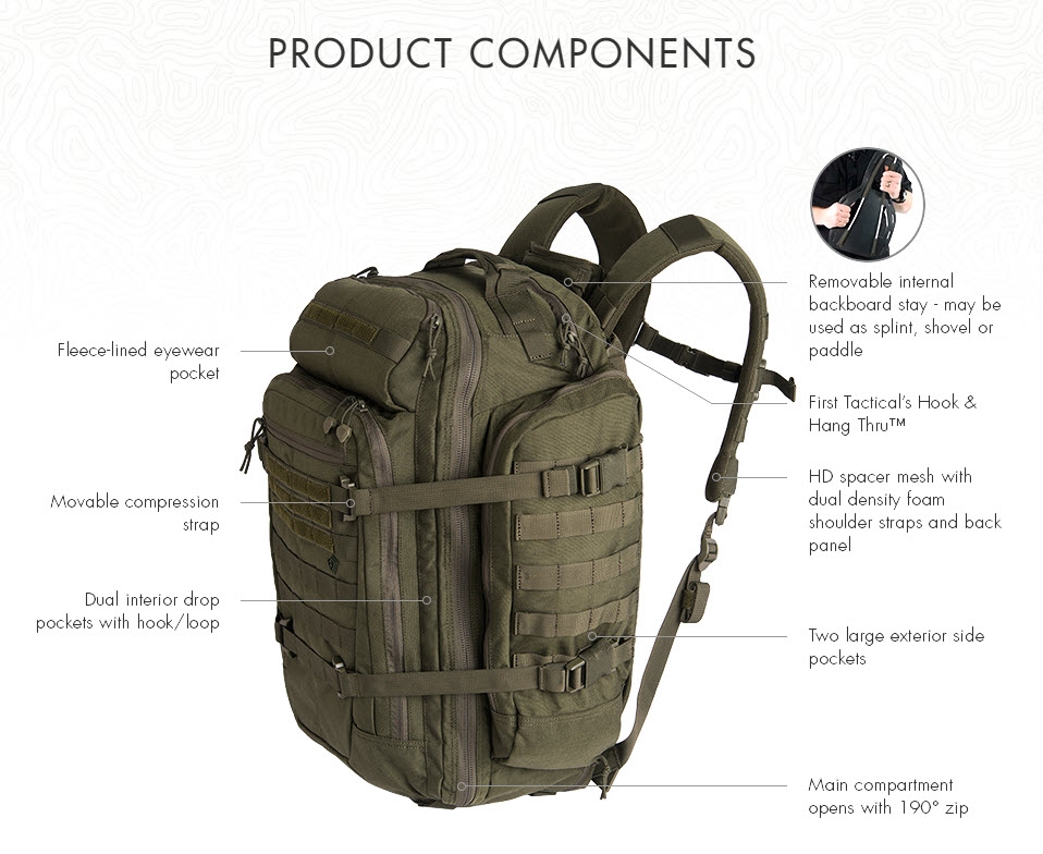 First Tactical Specialist 3-Day Backpack - 180004