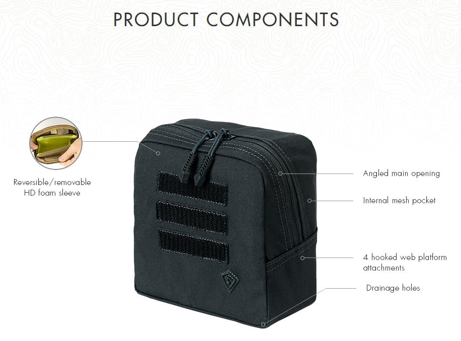 First Tactical Tactix Series 6 x 10 Utility Pouch - 180014