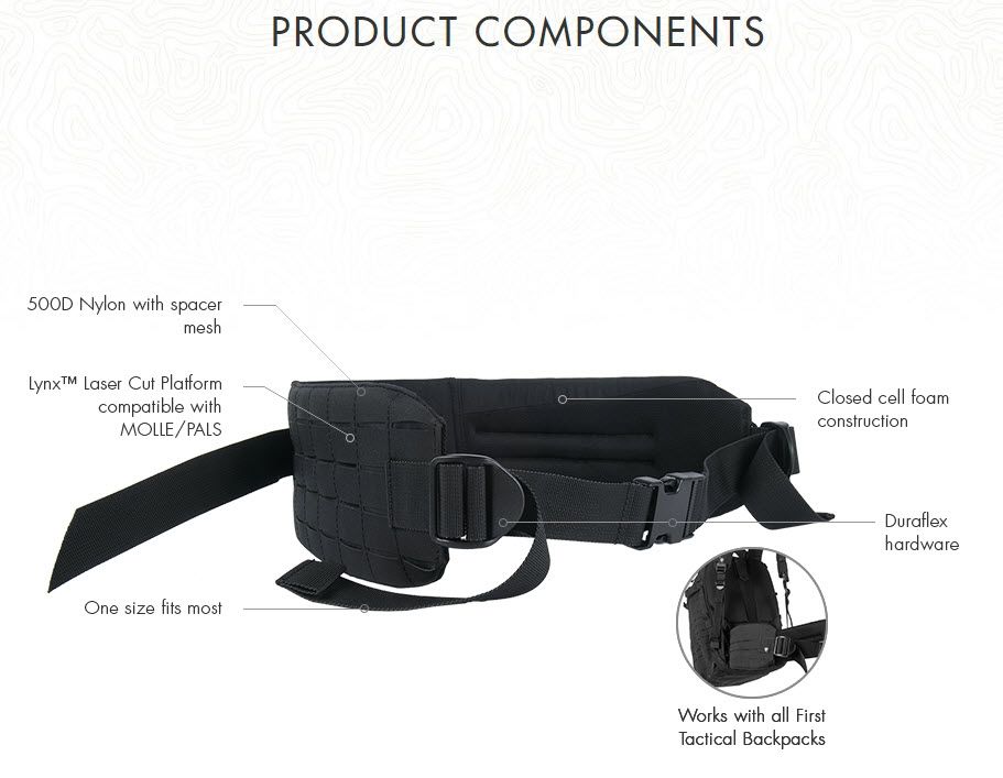 First Tactical Tactix Waist Belt - 180048
