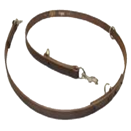 72" Adjustable Leather Police K-9 Lead - Leather - 8115-L