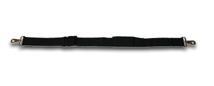 Plastic Side Release Buckle/Swivel Clip Seven Foot Strap - Black - 911-78715BK