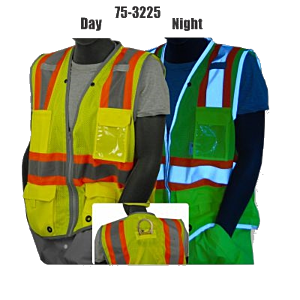 Majestic Mesh Vest, High Visibility with D-Ring Pass Thru - 75-3225