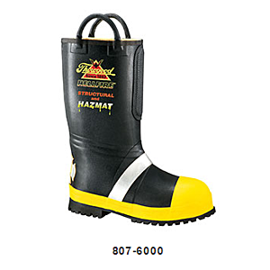 Thorogood Rubber Structural HazMat Insulated Lug Sole Boot 807 6000