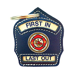 "First In, Last Out" Mini Shield Key Chain - MINI-FILO