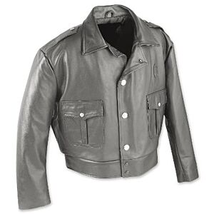 Taylor's Leatherwear Milwaukee Black Cowhide Jacket - 4450Z