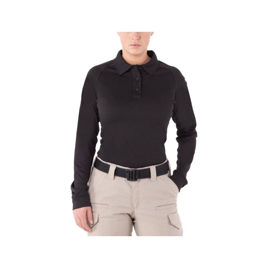 First Tactical Women's Performance Long Sleeve Polo w/ Pen Pocket - 121503 First Tactical 9