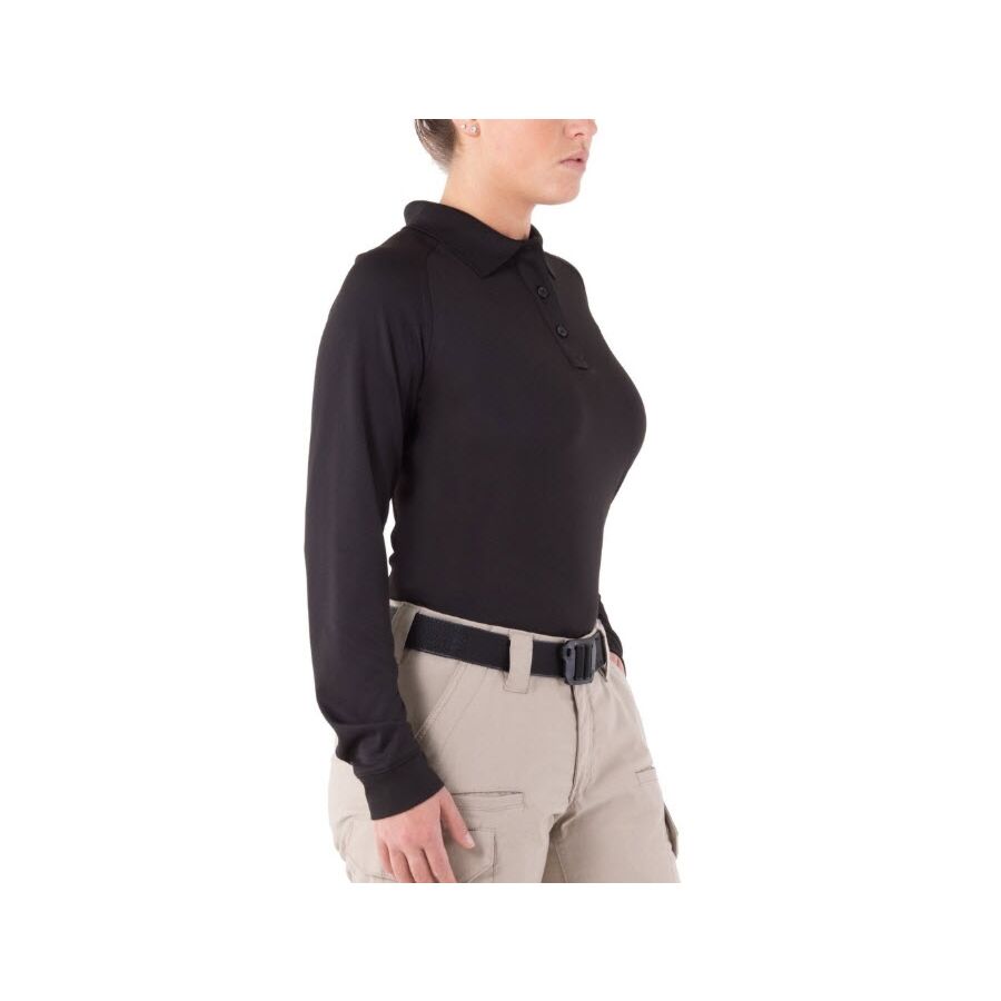 First Tactical Women's Performance Long Sleeve Polo w/ Pen Pocket - 121503 First Tactical 7