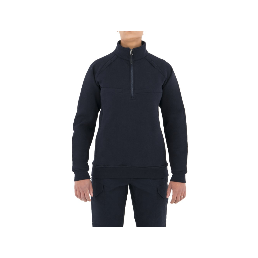 First Tactical Women's Cotton Job Shirt Quarter Zip - 128507 First Tactical 2