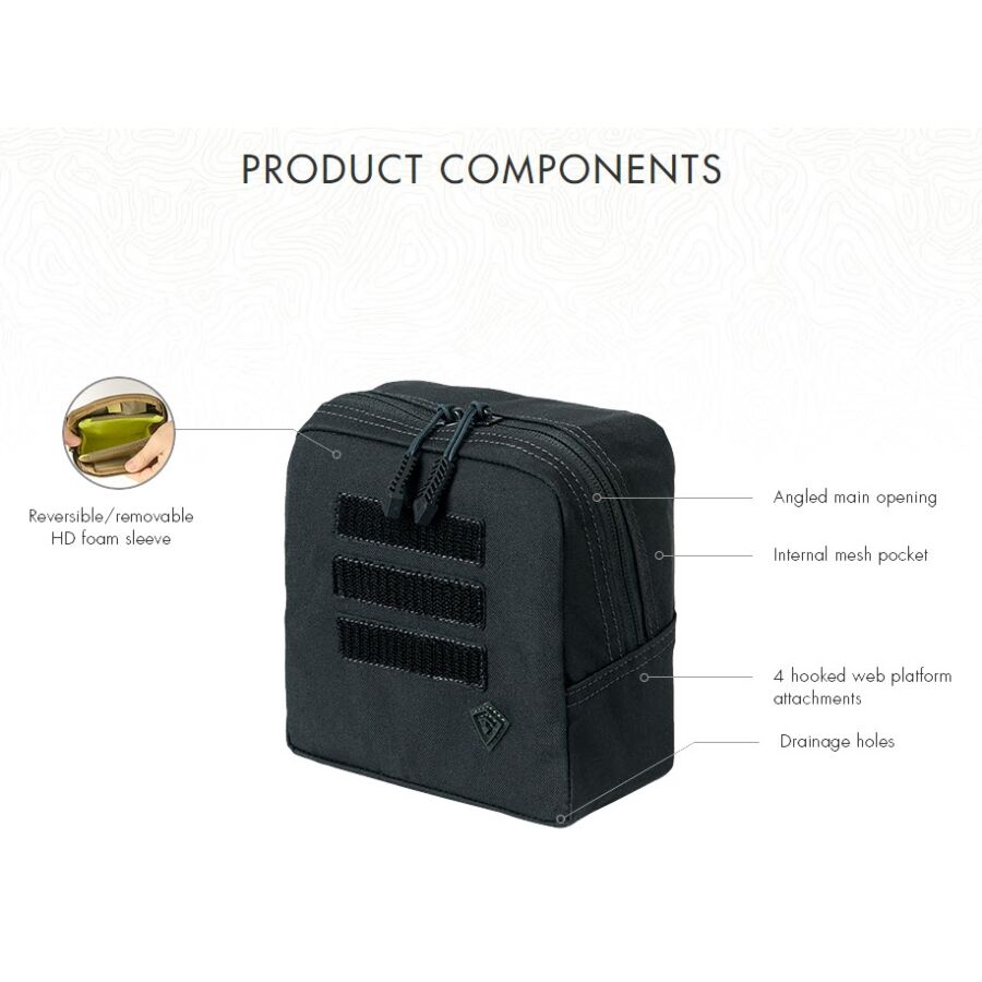 First Tactical Tactix Series 6 x 10 Utility Pouch - 180014 First Tactical 2