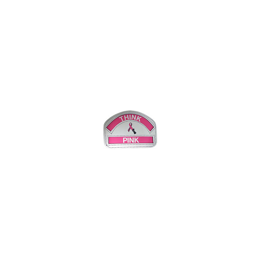 Think Pink 4-Inch Helmet Shield - 4-2 THINK PINK Conway Shield 1