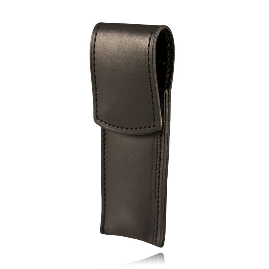 Folger Adams Key Pouch - Plain Black - 5431-P Boston Leather 2