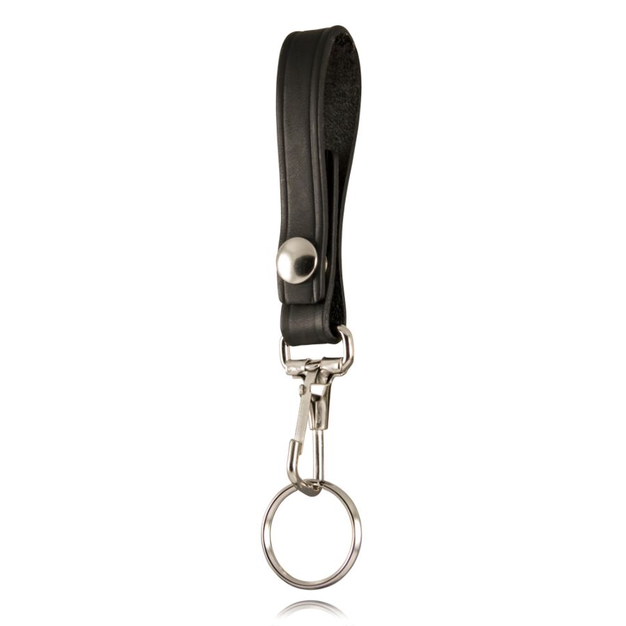 Leather Key Loop w/Key Snap - High Gloss - 5449-B-C Boston Leather 2