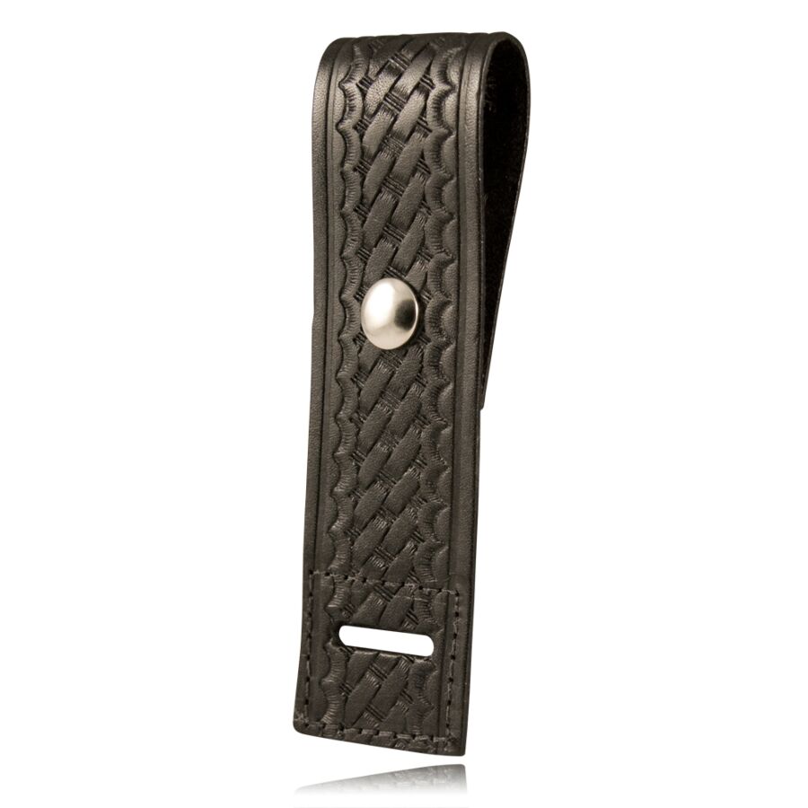 Epaulet Shoulder Mic Holder w/ Reinforced Slot Only - Weave - 5469-B-W Boston Leather 2