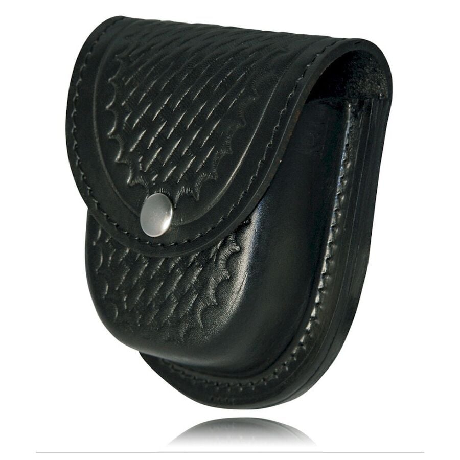 Double Handcuff Case - Weave - 5512-B-W Boston Leather 1