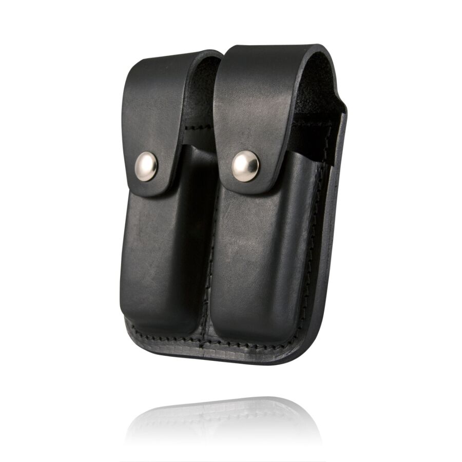 Double Mag Pouch - 5602-B-P Boston Leather 2