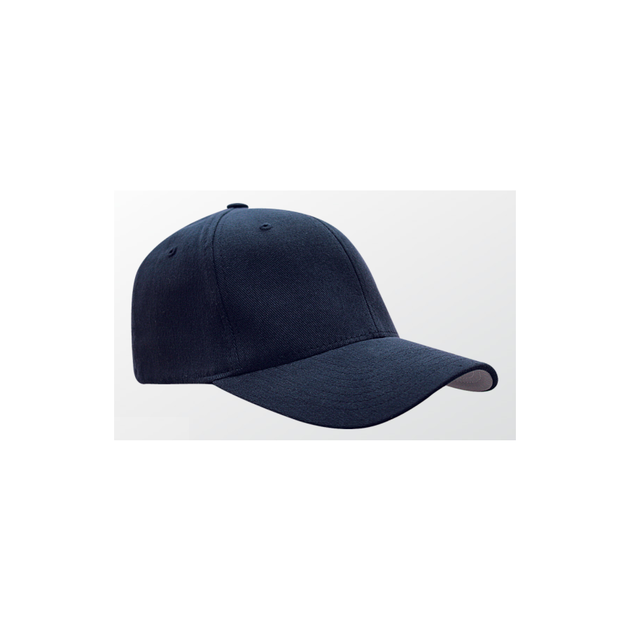 FlexFit Navy Brushed Twill Hat - (7 L/XL 6377N 5/8\