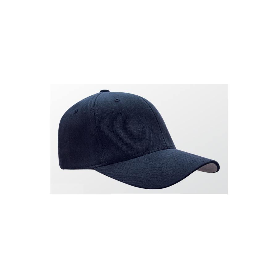 FlexFit Navy Brushed Twill Hat - (7 L/XL 6377N 5/8\