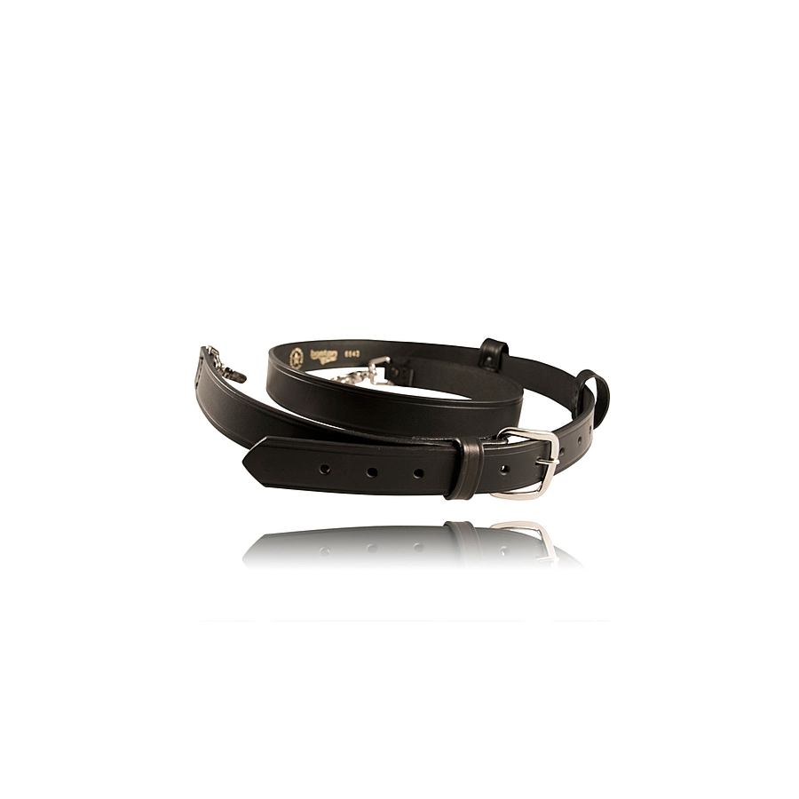 Firefighter's X-Large Radio Strap - Brown - 6543XL-BR Boston Leather 2