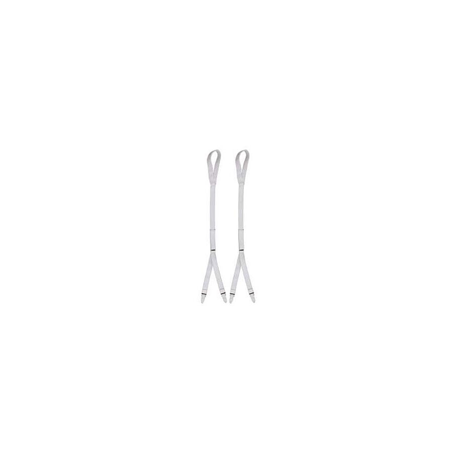 Rothco Stirrup Style Shirt Stays (White) - 7118 Rothco 1