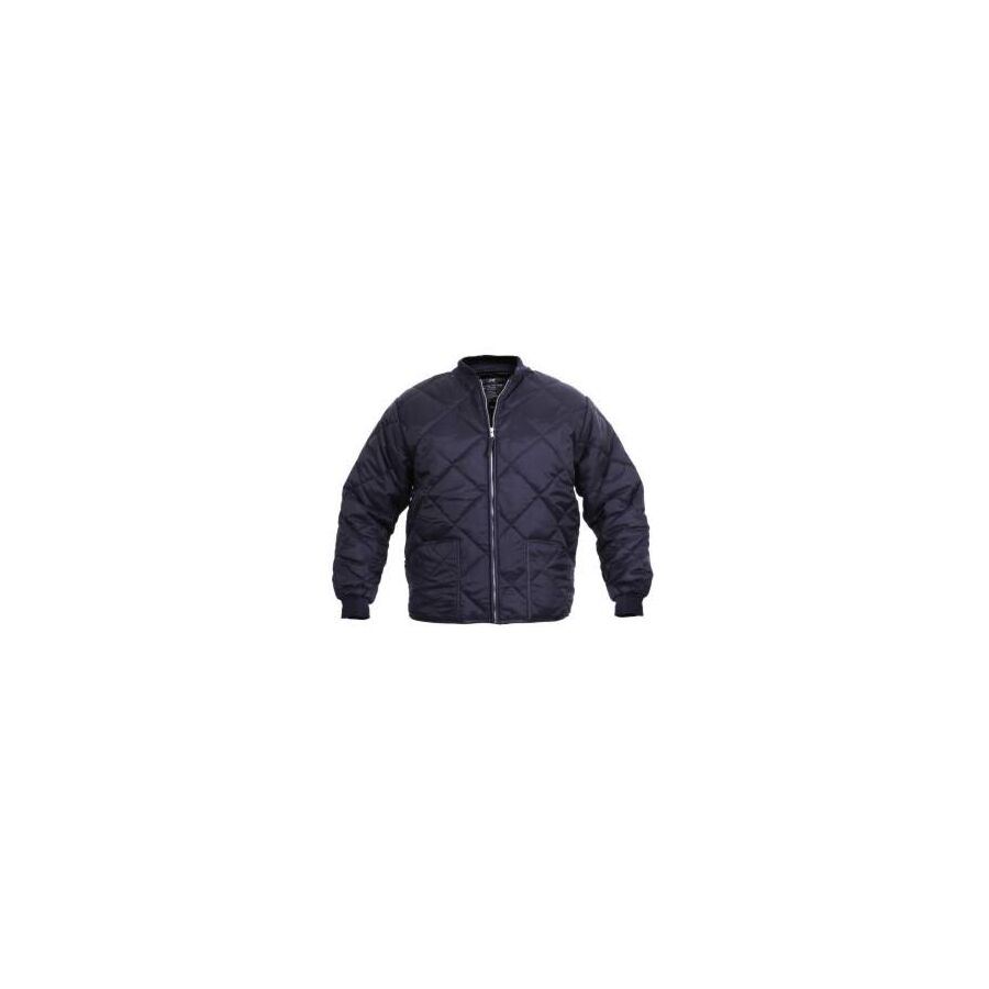 Rothco Diamond Nylon Quilted Flight Jacket (Navy) - 7160 Rothco 1